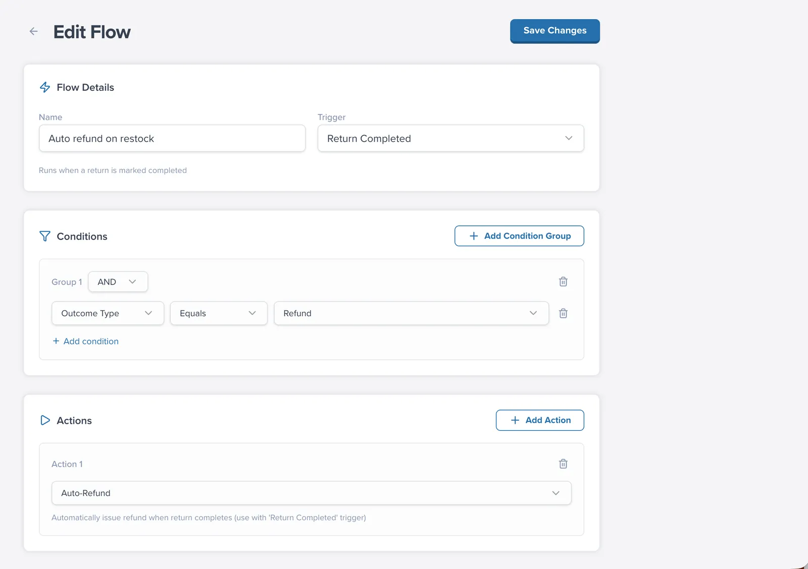 ShipBob Returns Auto-Refund Flow